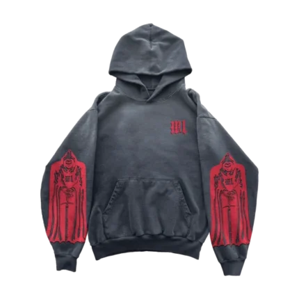 Cloak and Sword Hoodie – Sun Faded Black