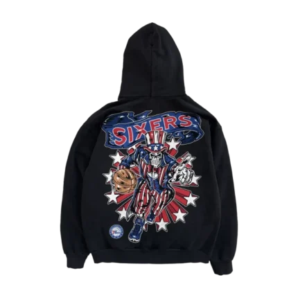 Warren Lotas 76ers Stars and Stripes Hoodie