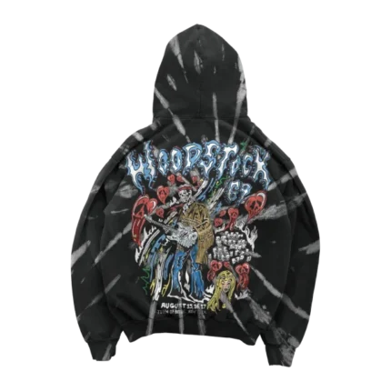 Woodstock Hoodie – Black Tie Dye